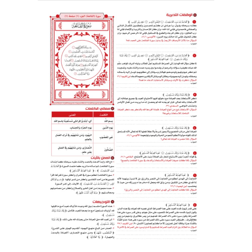 Al-Qu'ran taddabur wa 'amal - online islamic bookstore islam boekwinkel webstore boeken studiemateriaal(1)